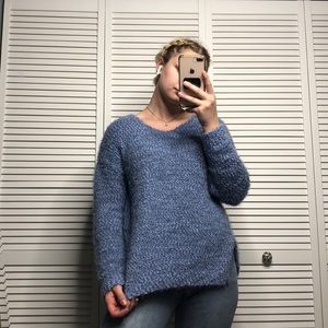 BRAND NEW PERIWINKLE BLUE SWEATER